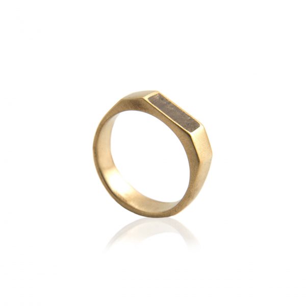 Michelle Ring - Handmade 14k gold signature ring