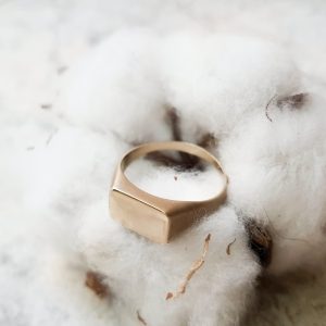 James Ring - Handmade 14k gold signature ring
